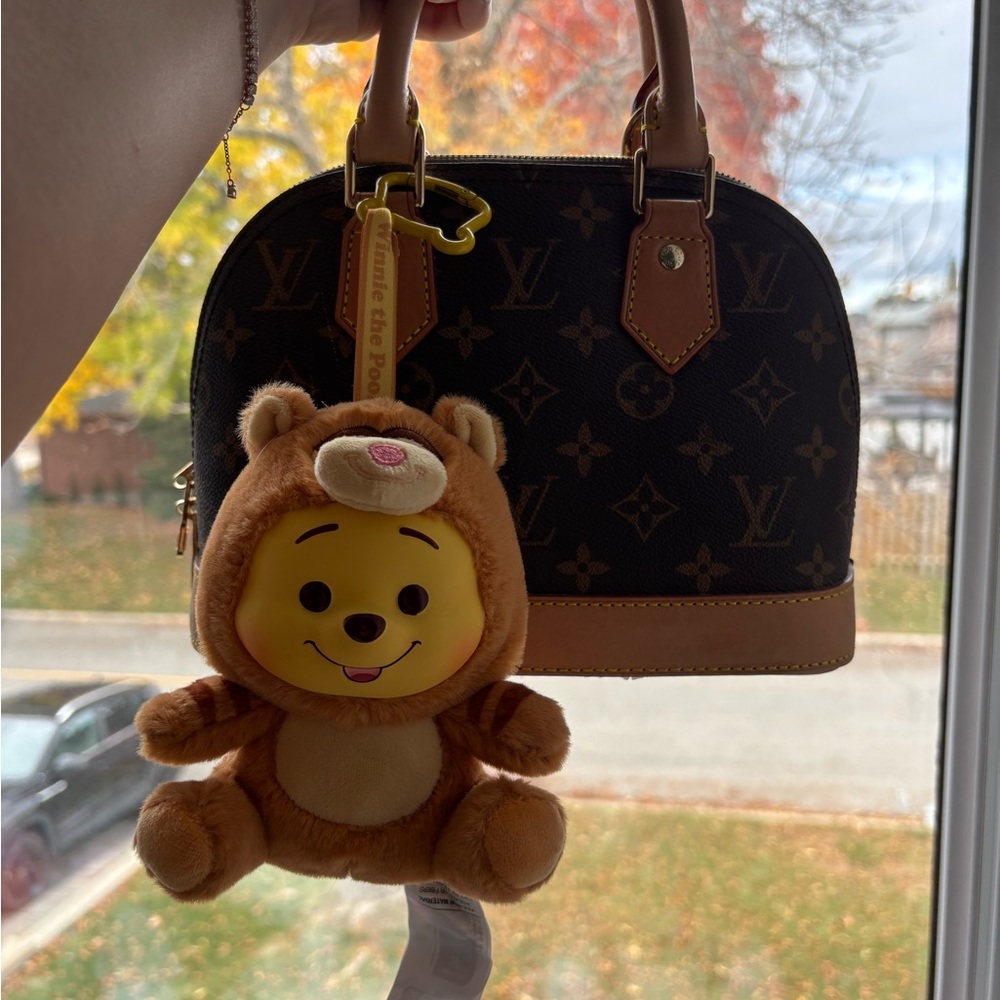 Tigger Winnie the Pooh Miniso plush keychain